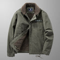 Fleece-Lined Corduroy Jacket