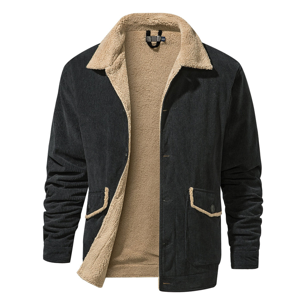 Lined Wool Blend Jacket