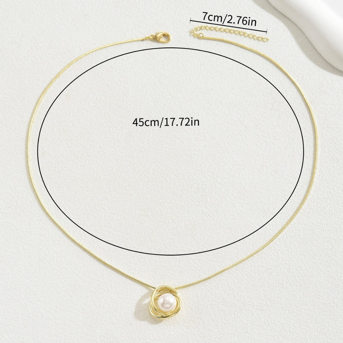 Women's Mother-of-Pearl Pendant Necklace