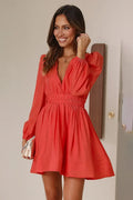 Charlotte Mini-Length Dress Melon