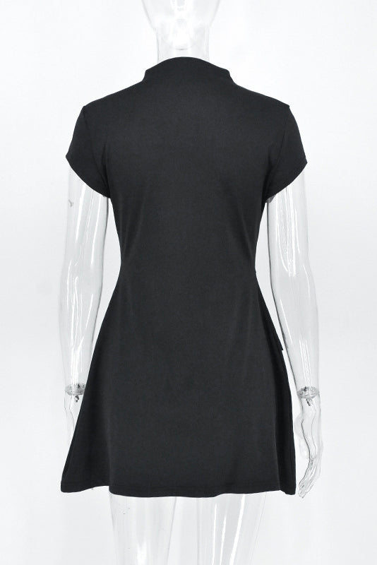 Thea Mini-Length Dress Black