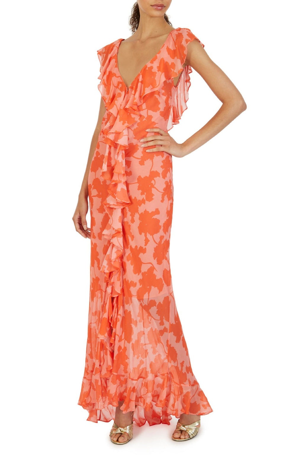 Fitted Slit Height enhancing Dress