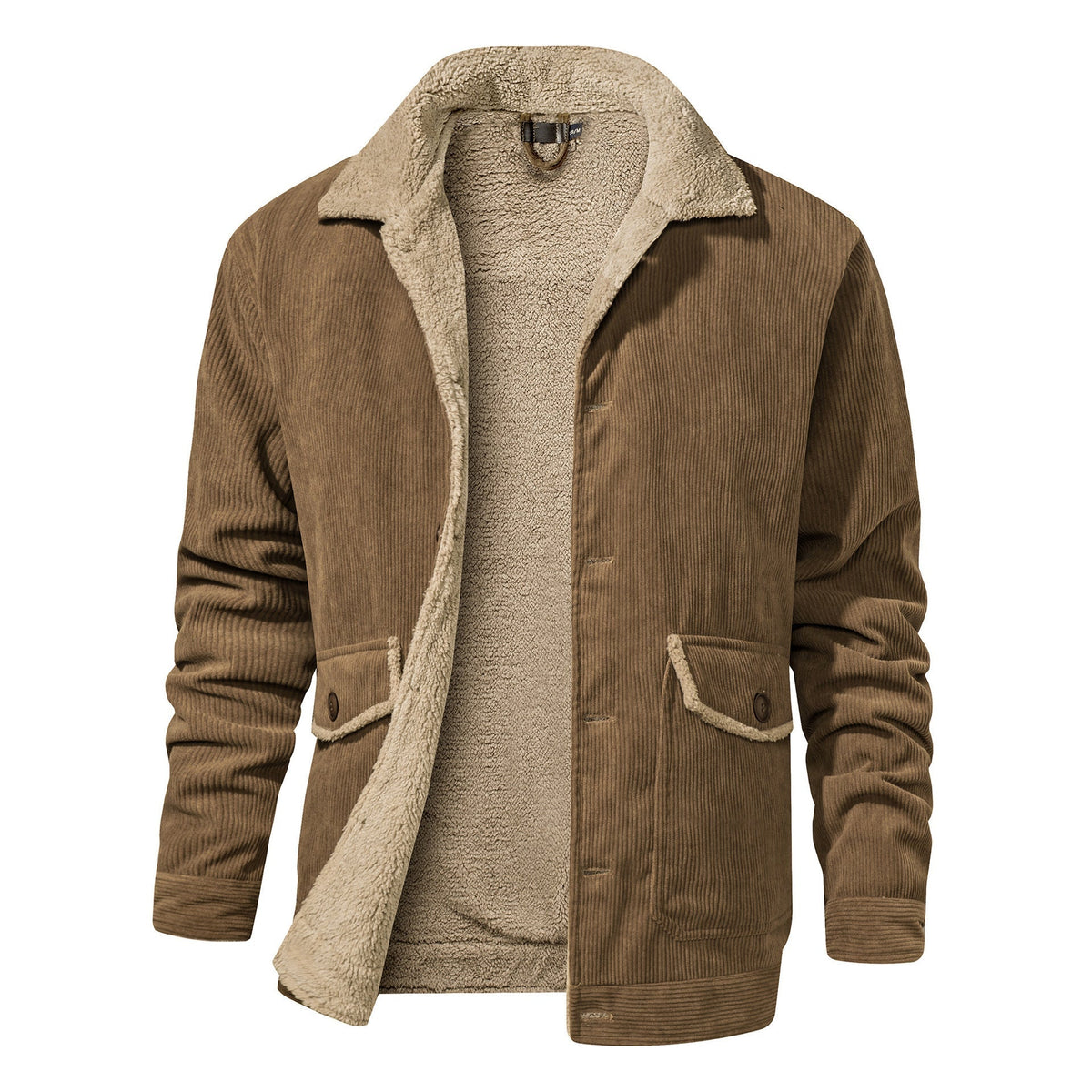 Lined Wool Blend Jacket