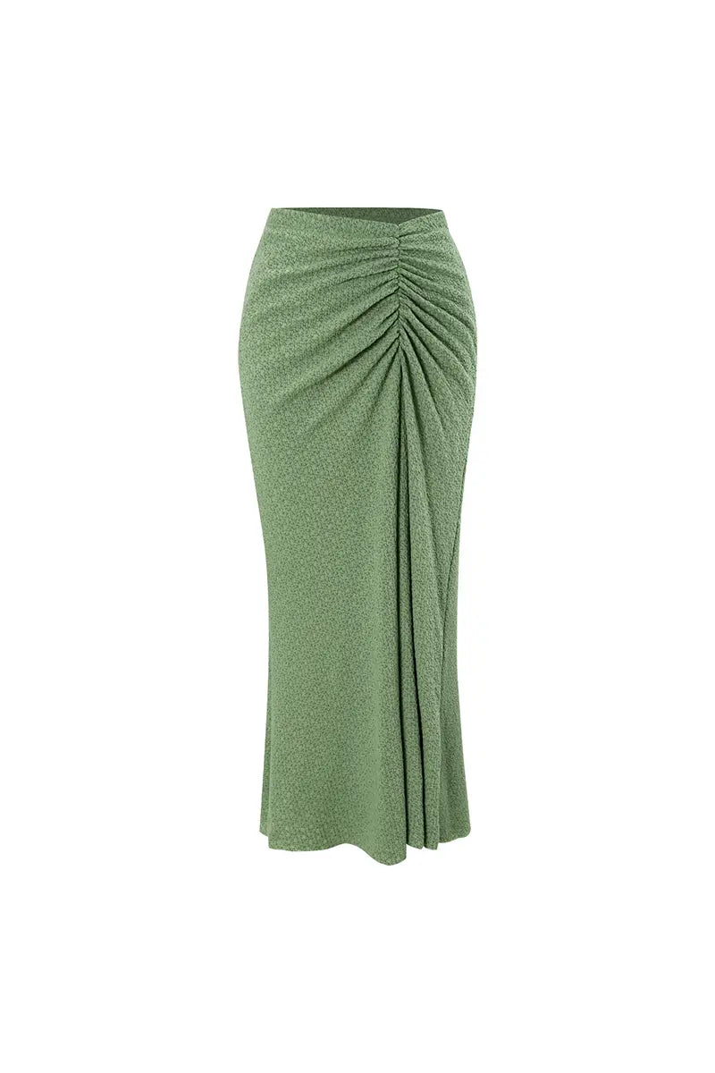 Boho Sage Green Two-Piece Bikini for Women