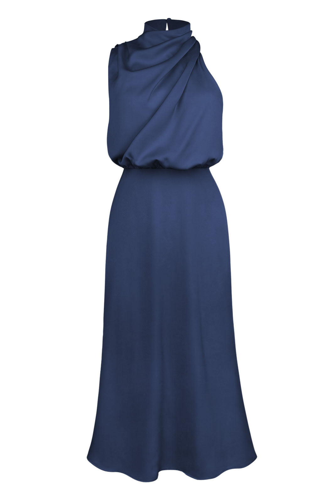 Esther Maxi-Length Dress Blue
