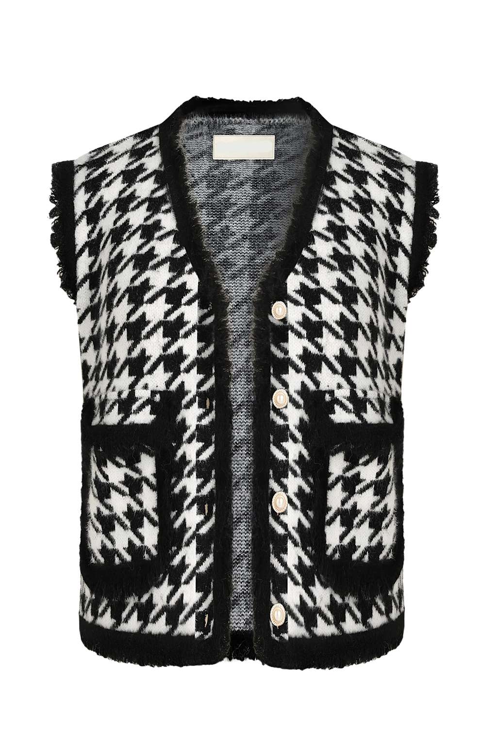 Modern Denise Gingham Waistcoat