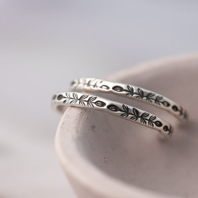 Silver Hoop Earrings Limited Edition Collection