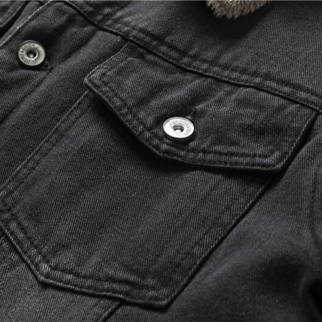 Lined Denim Jacket