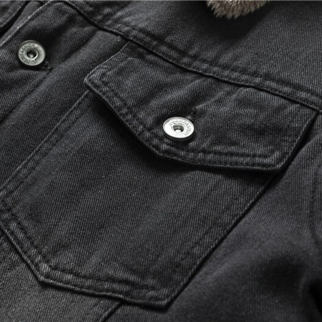 Lined Denim Jacket