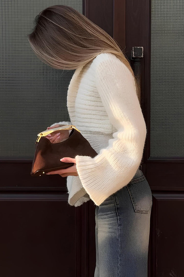 Luxury Irregular Knitted Cardigan