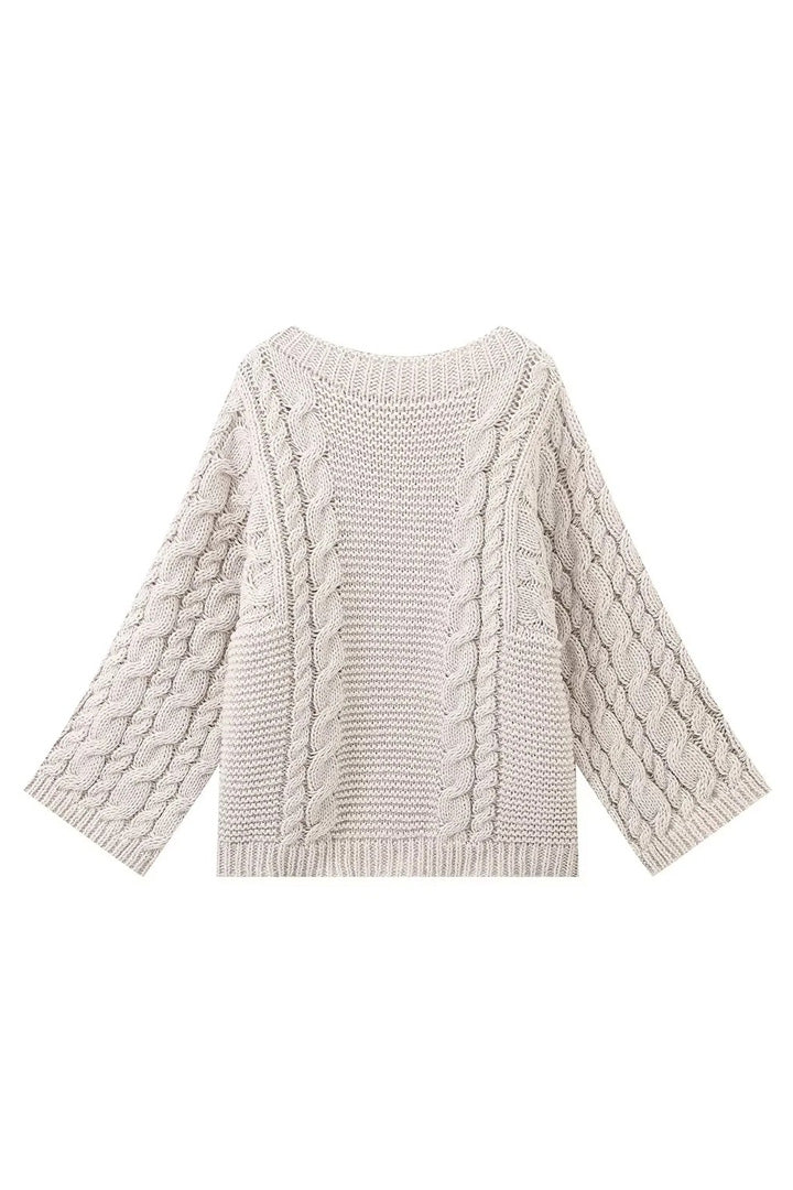 Bell Sleeve Knit Sweater