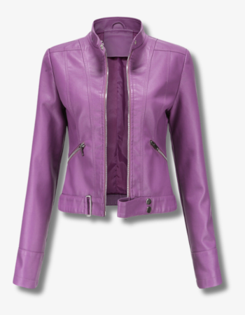 Modern Leather Jacket with a Minimalist Look