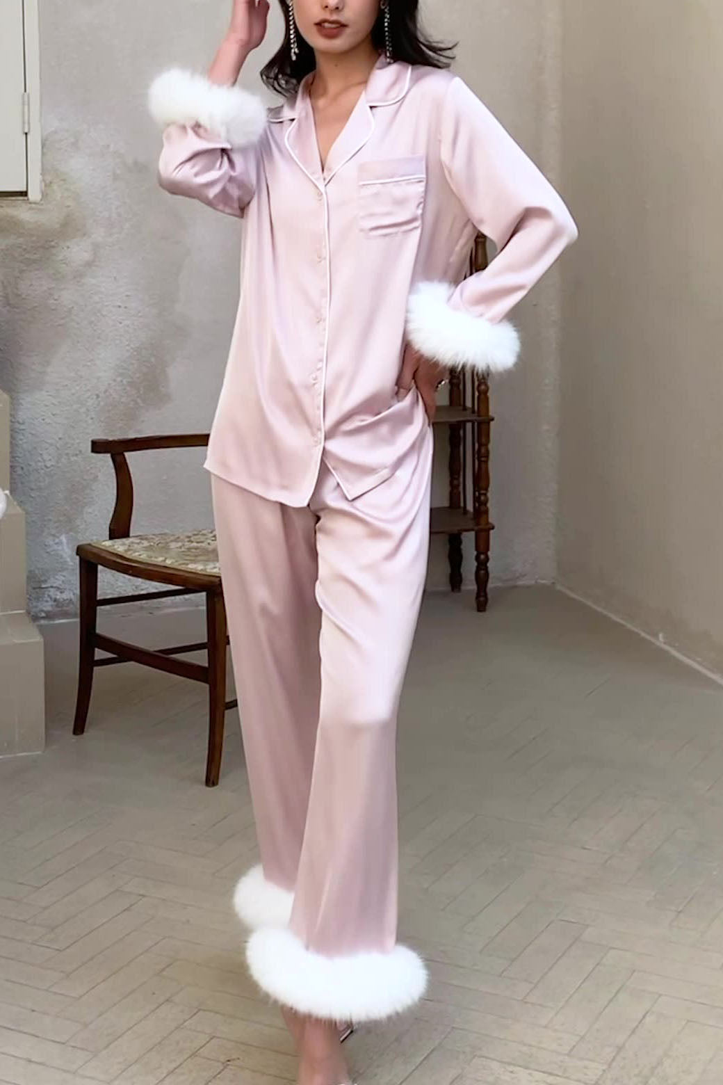 Coordinated Danica Pajama Set