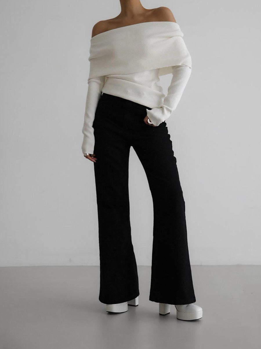 Modern Minimal Knit Sweater