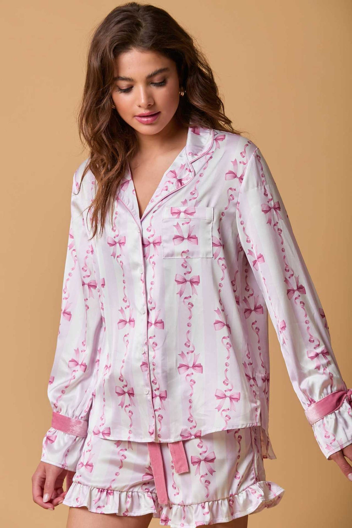 Coordinated Cute Pajama Set