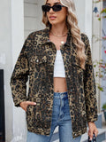 Oversized Denim Jacket in a Washed Look and Lightweight Design