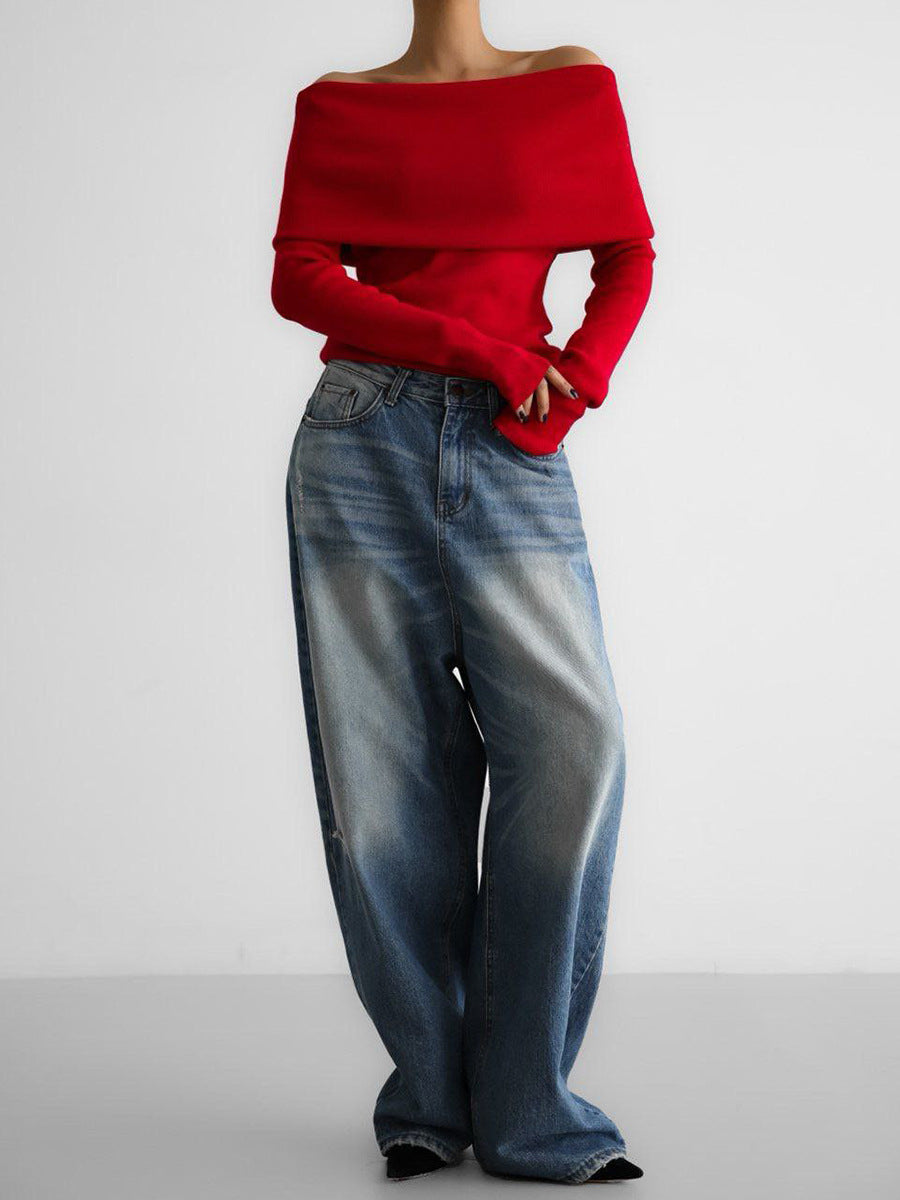 Modern Minimal Knit Sweater