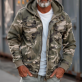 Fabian - Elegant Camouflage Cargo Jacket