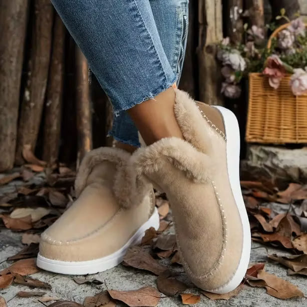Women’s Stitched Slip-On Shoes