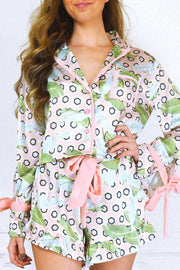 Green Geometric Pattern