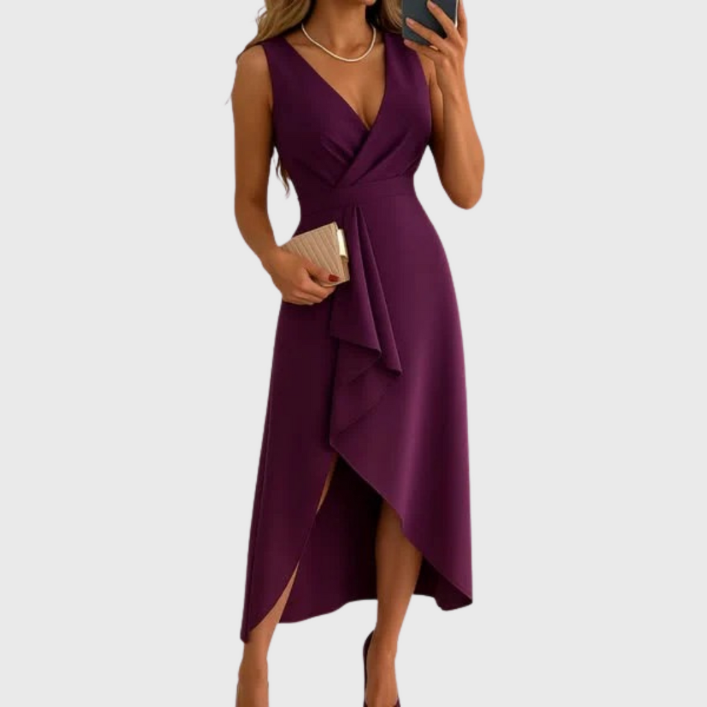 Lauren – Elegant Wrap Dress