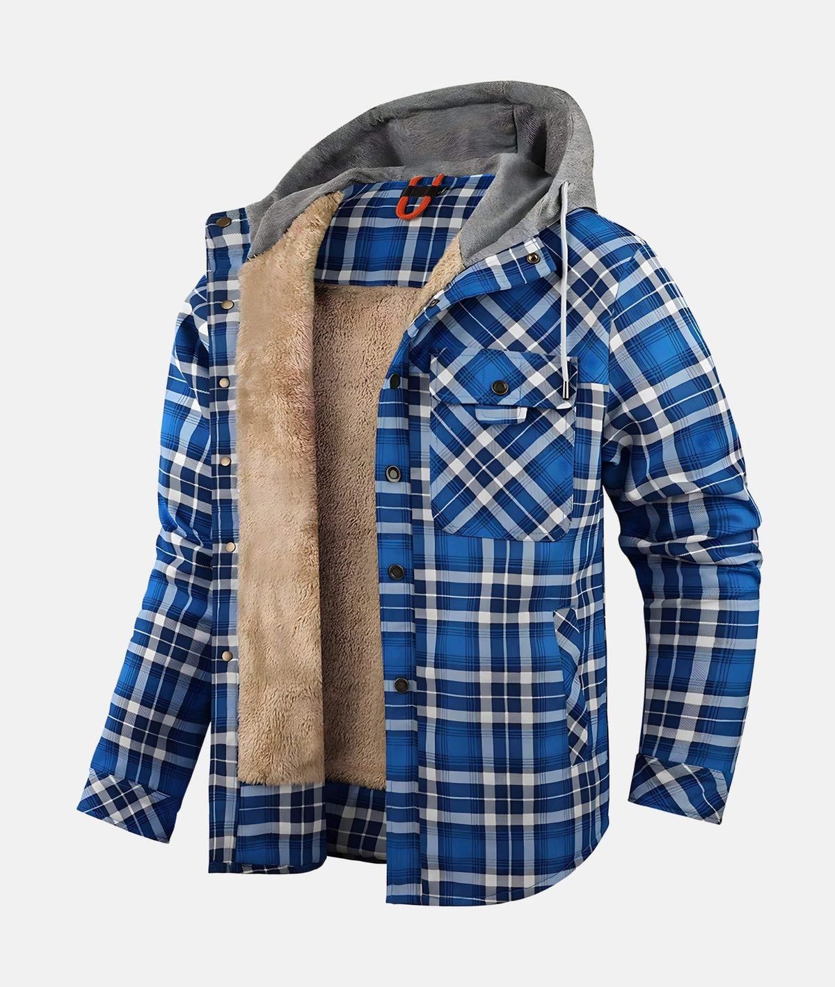 Lightweight Flannel Shirt Jacket