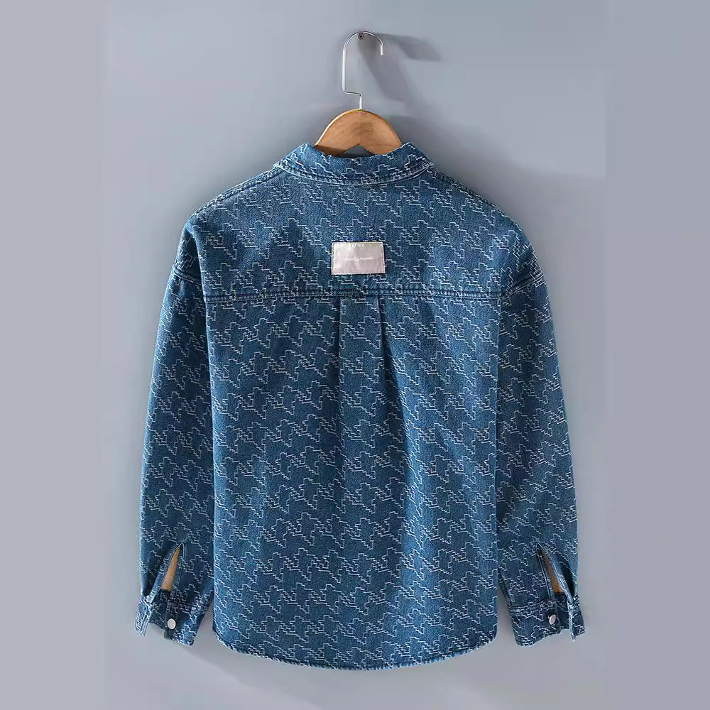 Lined Lightweight Denim Jacket