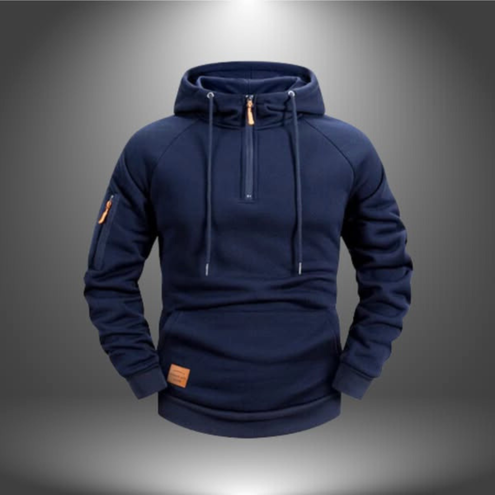 Sporty Sweater with Breathable Fabric