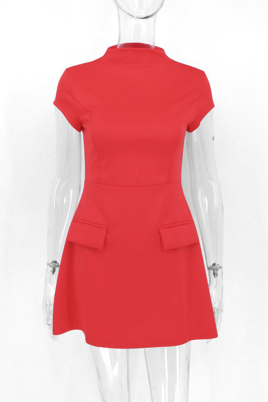 Thea Mini-Length Dress Red