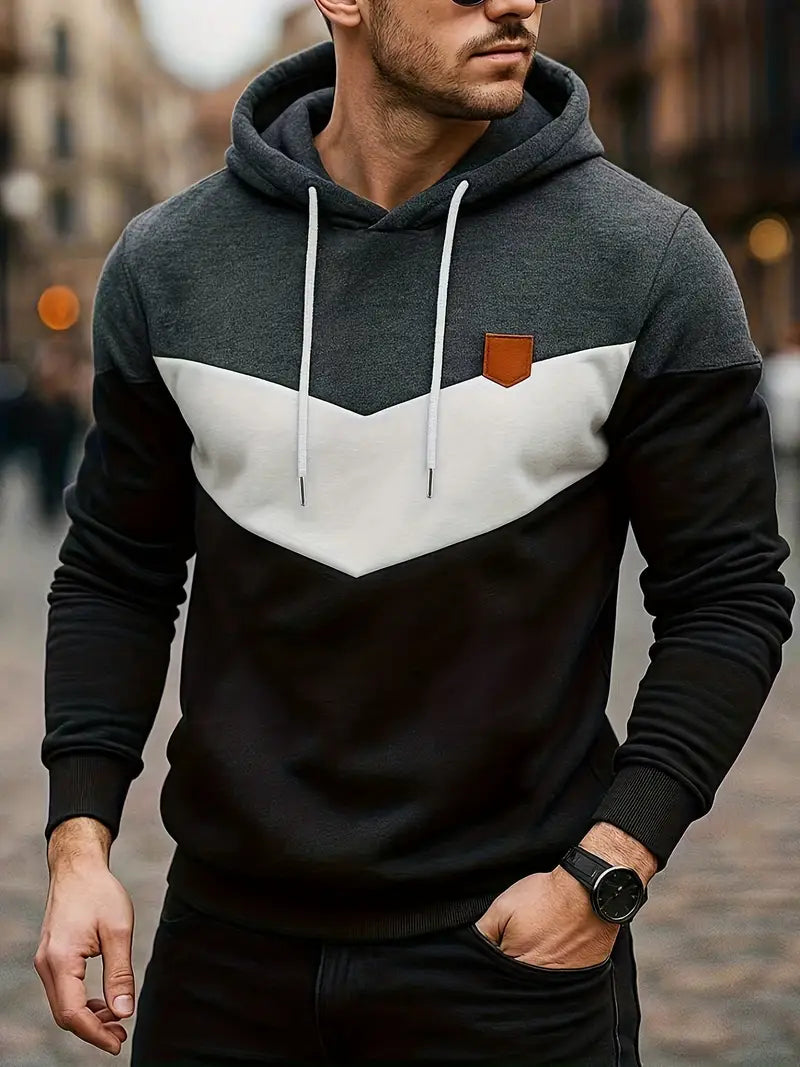 Sporty Corduroy Hoodie