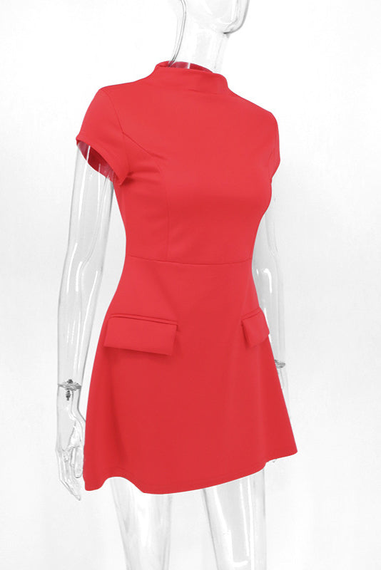 Thea Mini-Length Dress Red