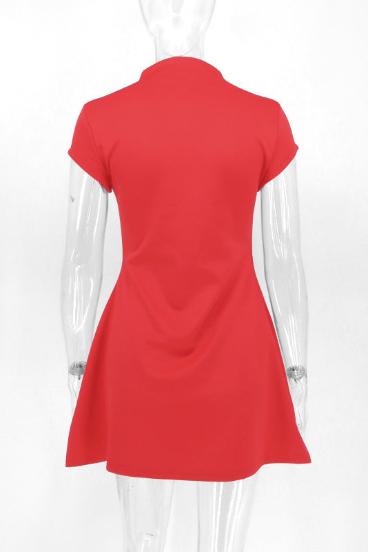 Thea Mini-Length Dress Red