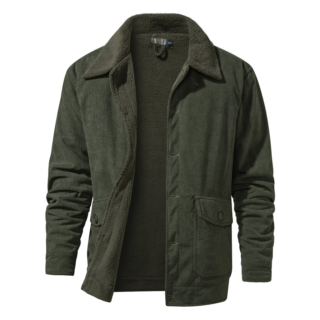 Lined Wool Blend Jacket