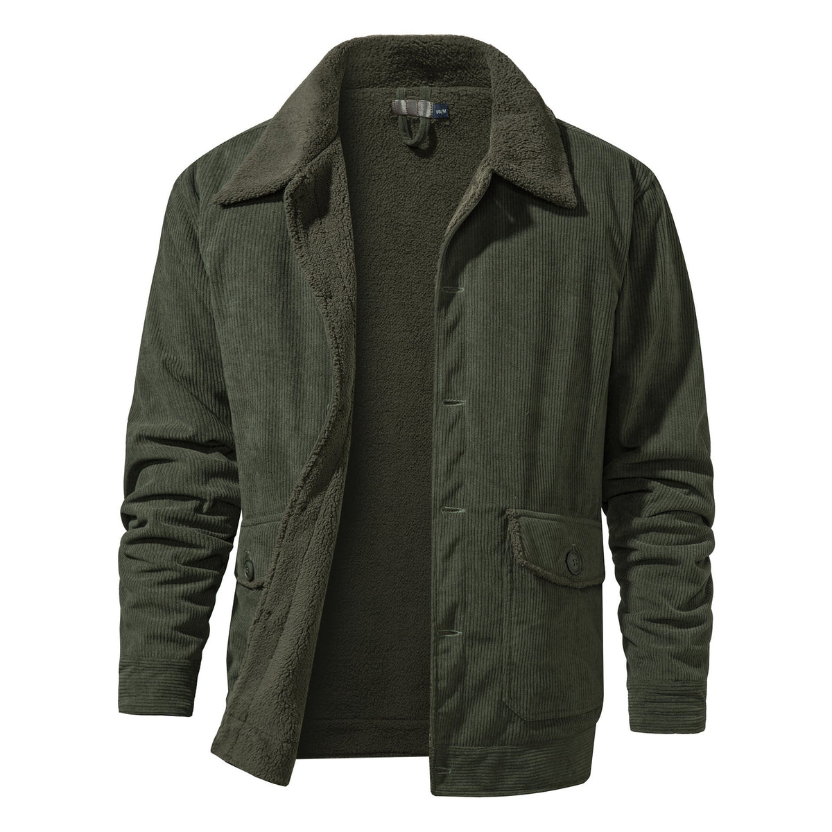 Lined Wool Blend Jacket