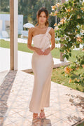 Greta Maxi-Length Dress Champagne