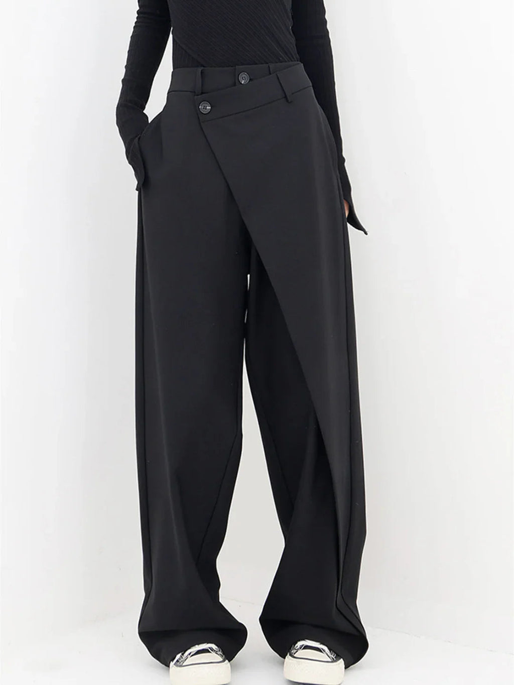 Women’s Asymmetrical Wide Leg Pants