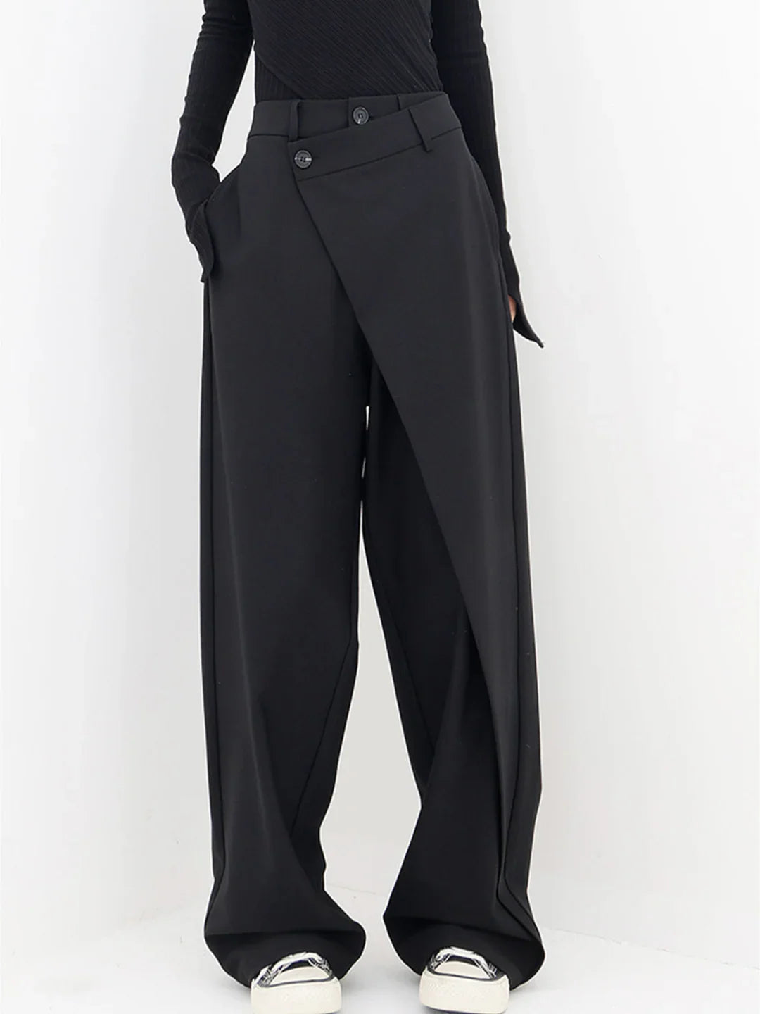 Women’s Asymmetrical Wide Leg Pants