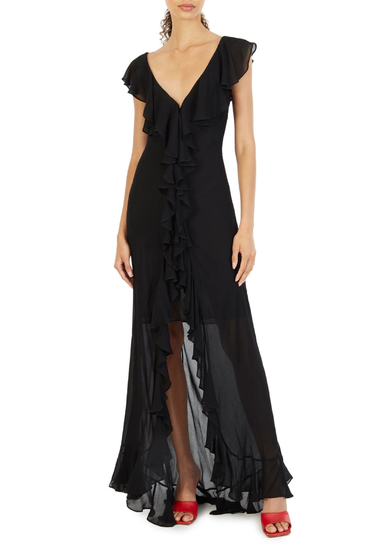 Fitted Slit Height enhancing Dress