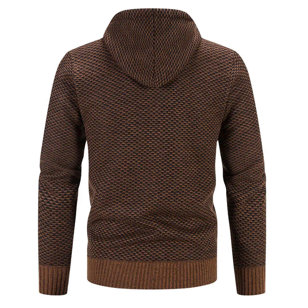 Lined Corduroy Hoodie