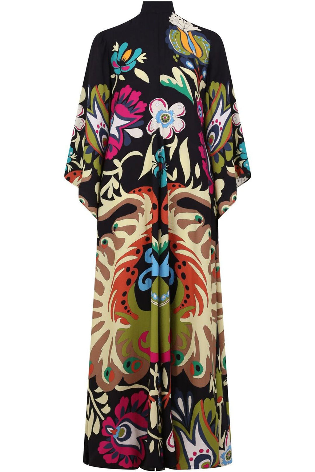 Peacock Magnificent Maxi-Length Dress Multi