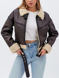 Women’s Cropped Aviator Jacket