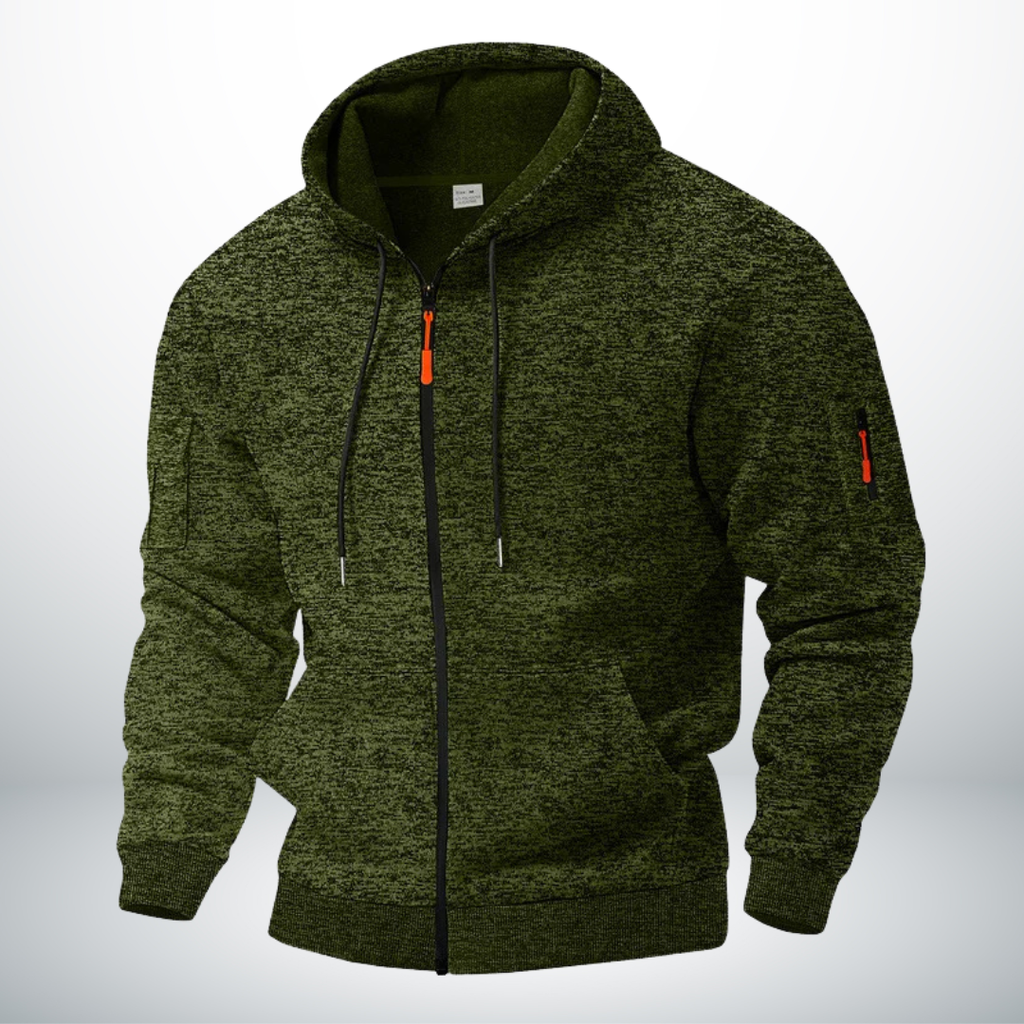 Fleece Jacket with Slim Fit