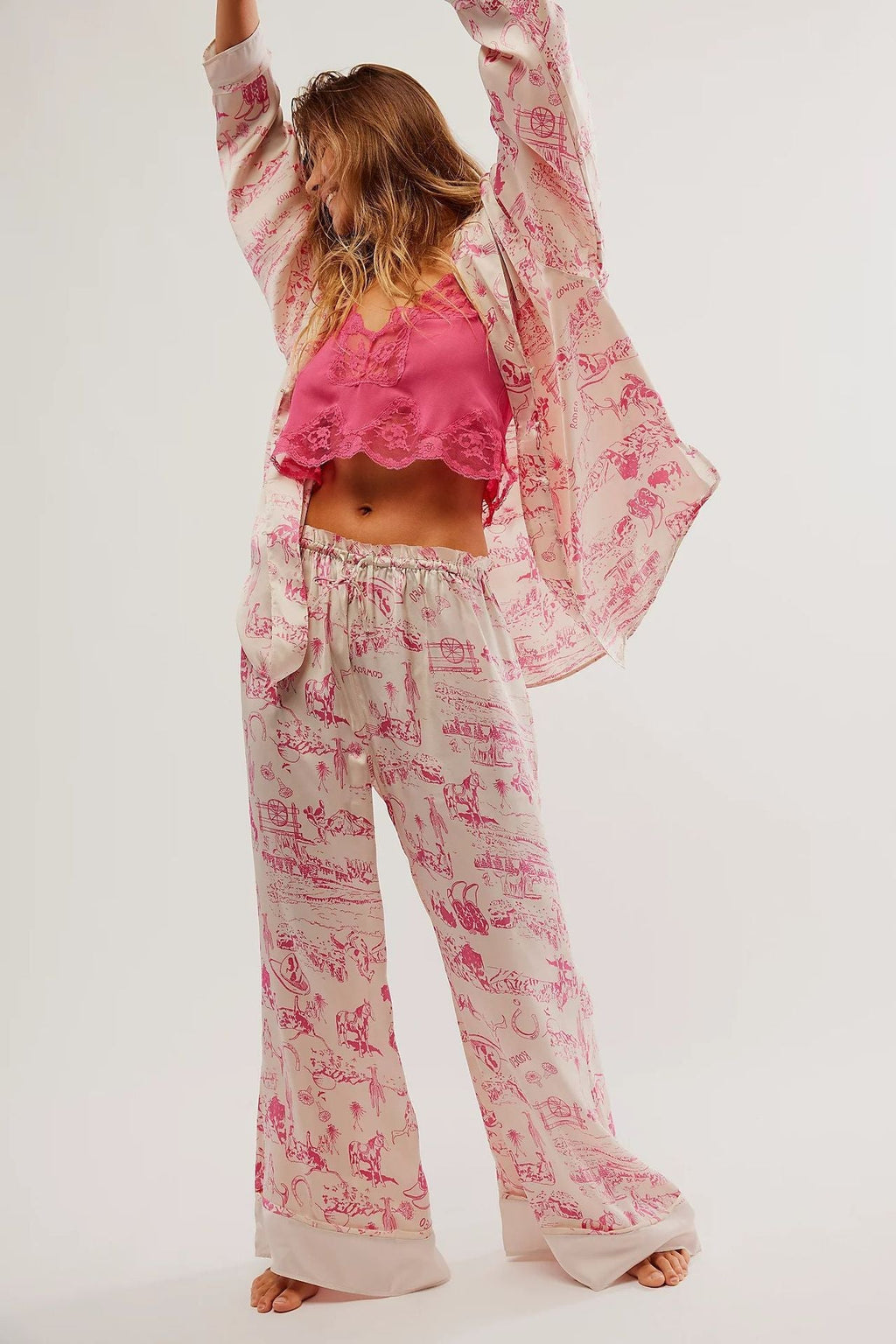 Coordinated Misty Combo Pajama Set