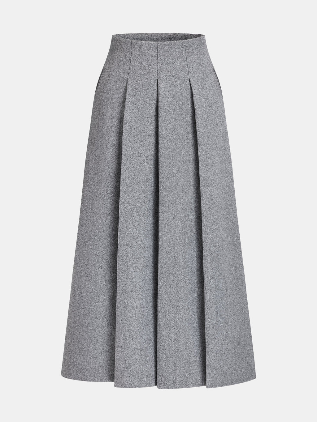 Women’s Tailored Tweed Blazer and Pleated Midi Skirt Two-Piece Set – Elegant Fitted Office Outfit for Autumn and Winter