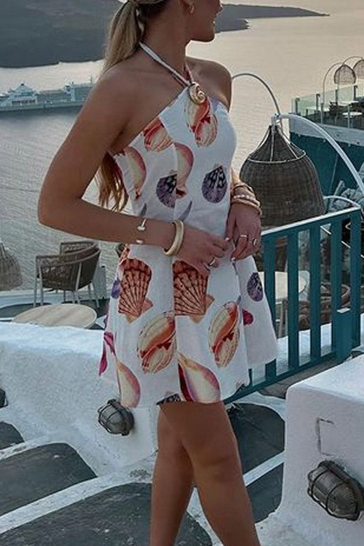 Freya Mini-Length Dress Seaside Bouquet