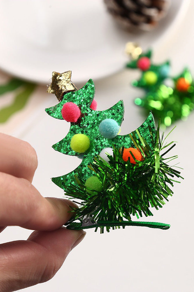 Modern Christmas Tree Hairpin