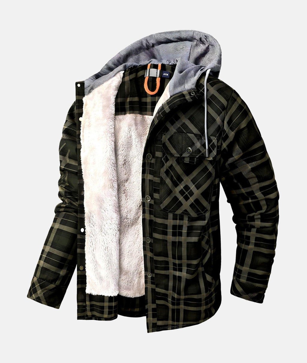 Lightweight Flannel Shirt Jacket