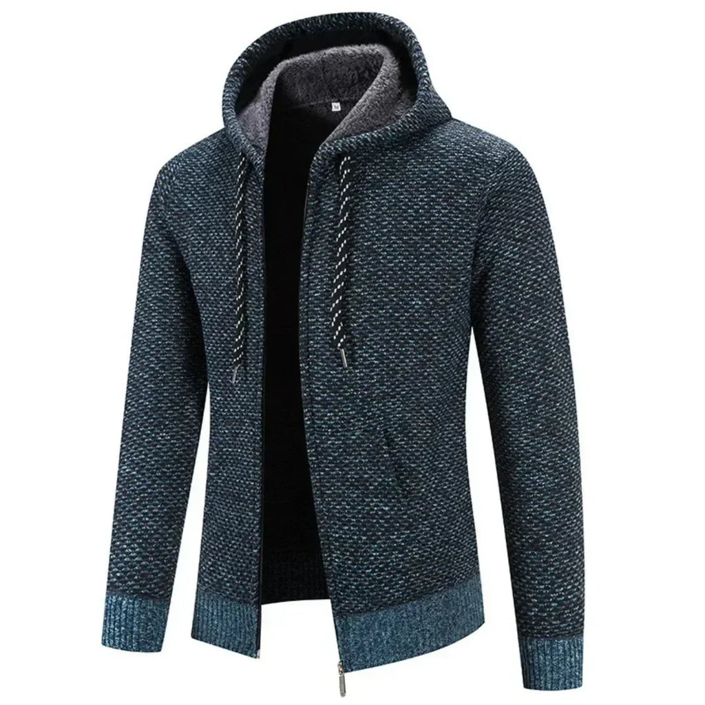 Lined Corduroy Hoodie