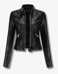 Modern Leather Jacket with a Minimalist Look