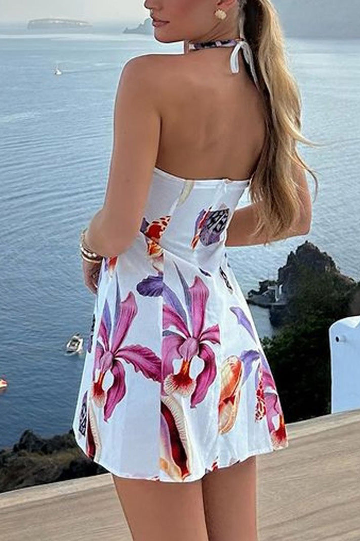 Freya Mini-Length Dress Seaside Bouquet